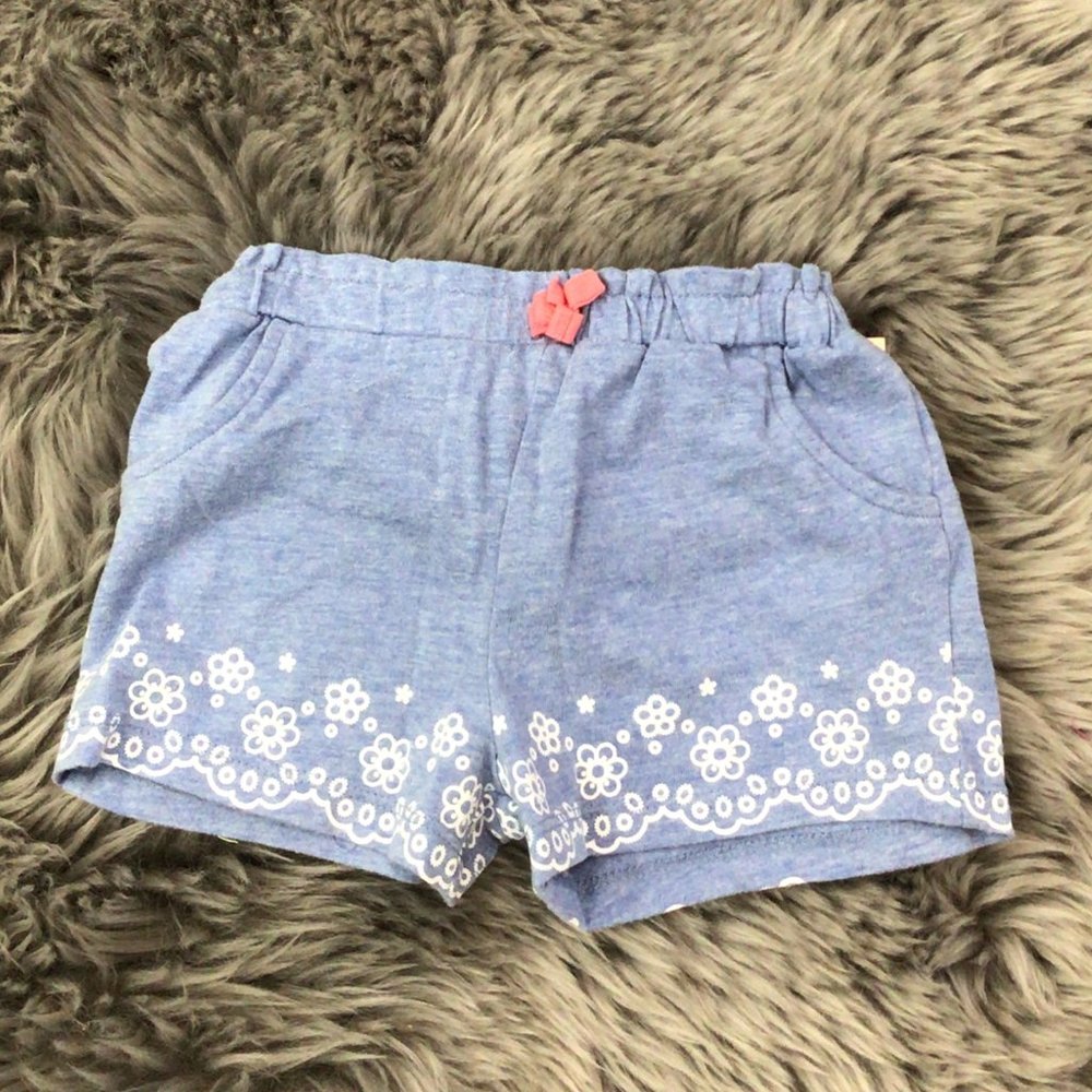 First Impressions | Girl's Pull On Shorts | Blue | 24 Months
